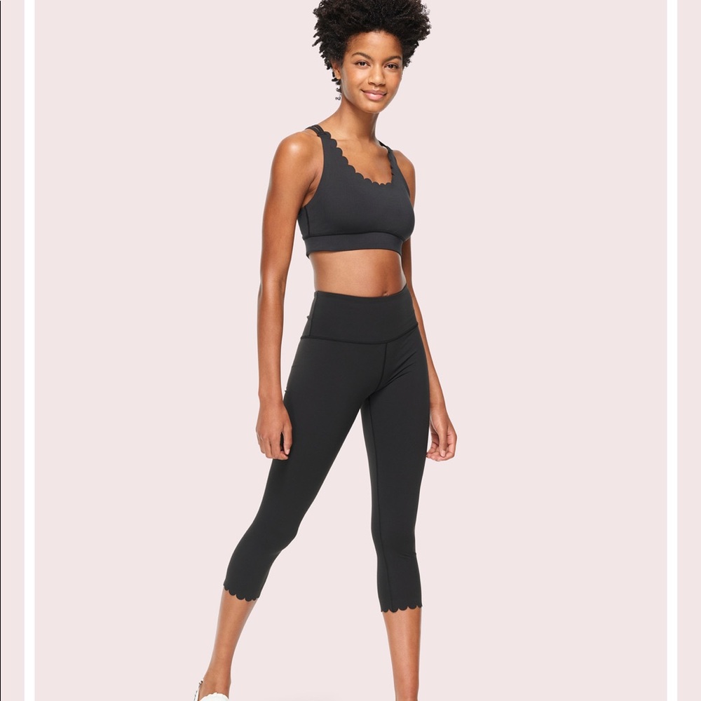 Kate Spade - Scallop Crop Legging
